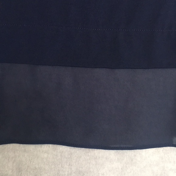 SUSAN GRAVER Wrinkle Resistant Jersey Knit Extra Long Line Layered Look Tunic. - Picture 9 of 12